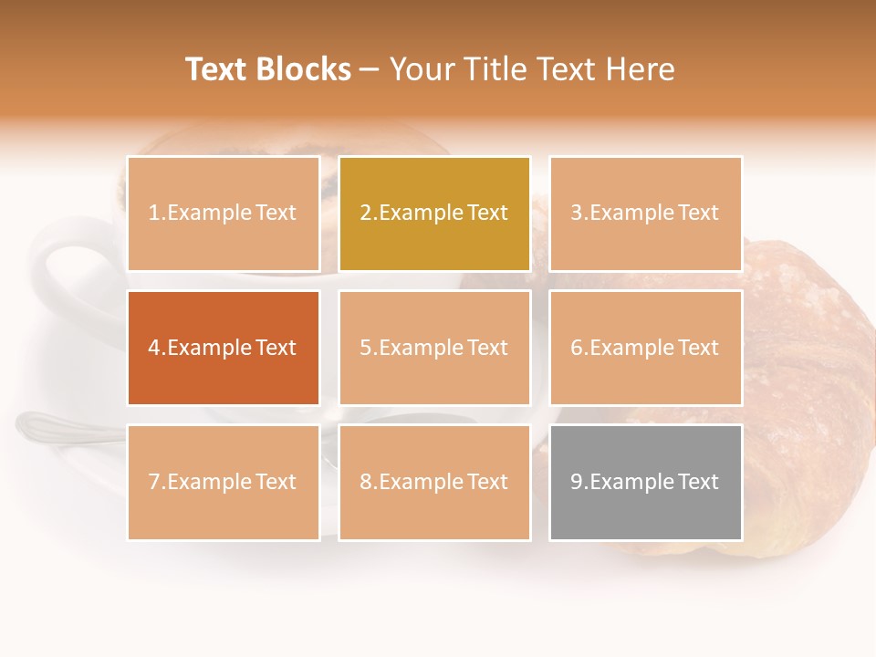 Bar Cappuccino Feed PowerPoint Template