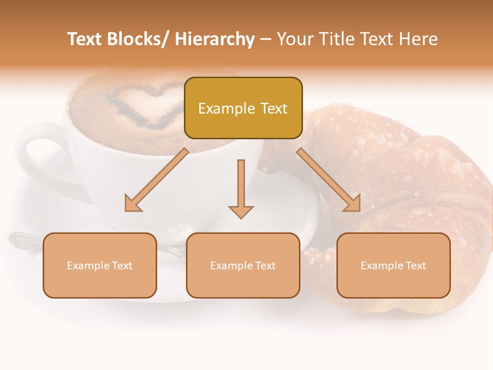 Bar Cappuccino Feed PowerPoint Template