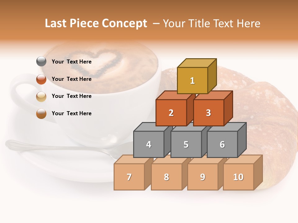 Bar Cappuccino Feed PowerPoint Template