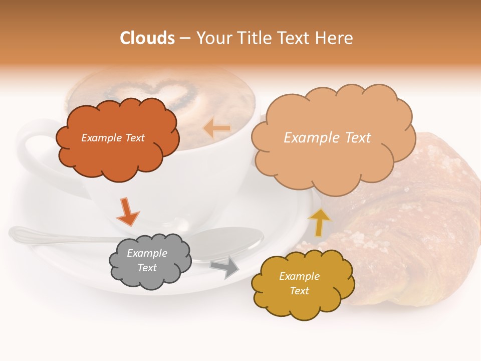 Bar Cappuccino Feed PowerPoint Template