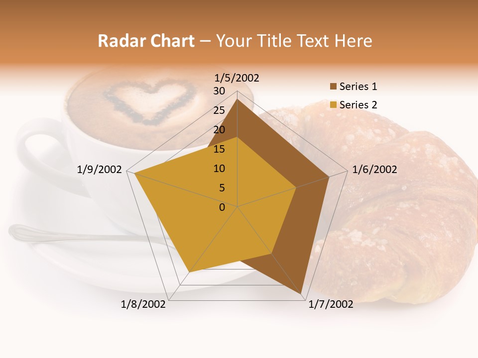 Bar Cappuccino Feed PowerPoint Template
