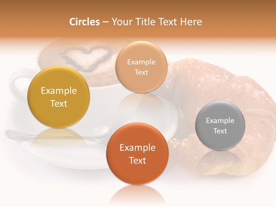 Bar Cappuccino Feed PowerPoint Template