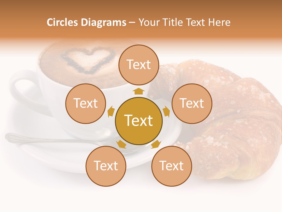 Bar Cappuccino Feed PowerPoint Template