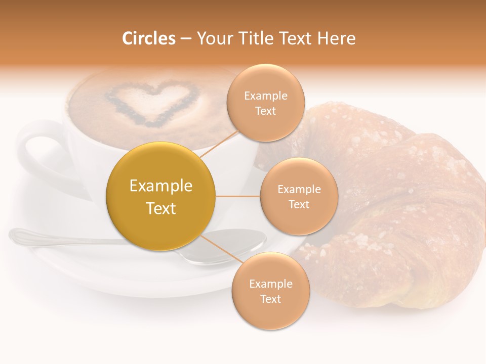 Bar Cappuccino Feed PowerPoint Template