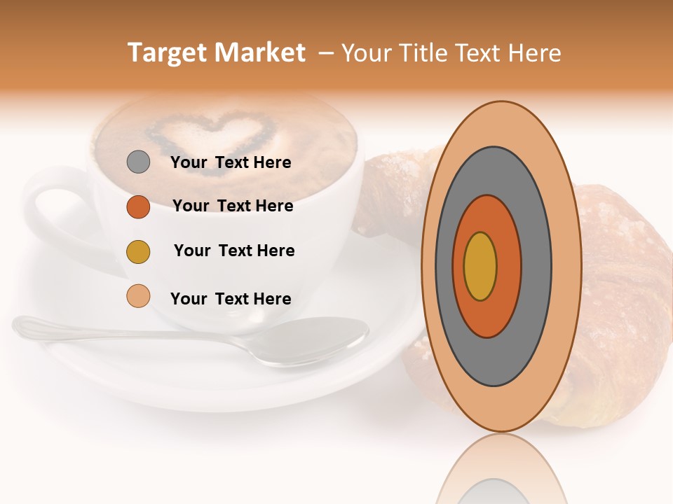 Bar Cappuccino Feed PowerPoint Template