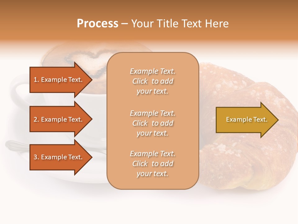 Bar Cappuccino Feed PowerPoint Template