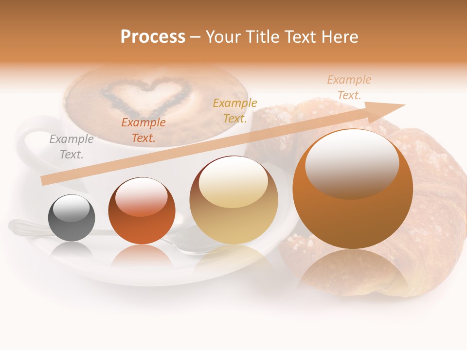 Bar Cappuccino Feed PowerPoint Template