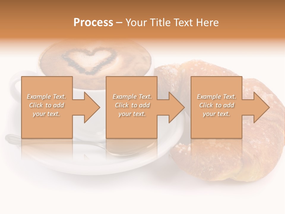 Bar Cappuccino Feed PowerPoint Template