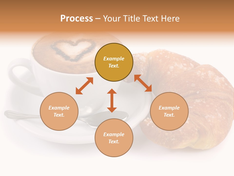 Bar Cappuccino Feed PowerPoint Template