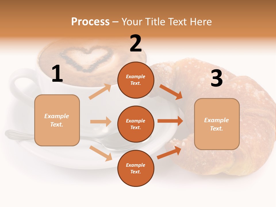 Bar Cappuccino Feed PowerPoint Template