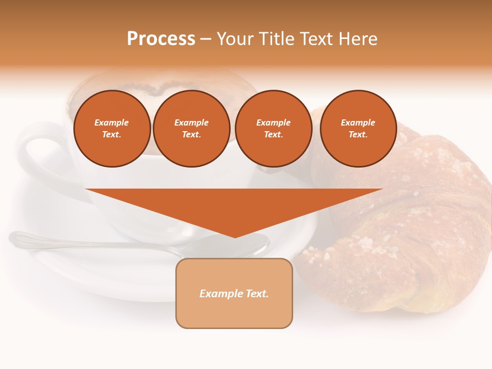 Bar Cappuccino Feed PowerPoint Template