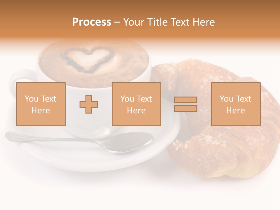 Bar Cappuccino Feed PowerPoint Template
