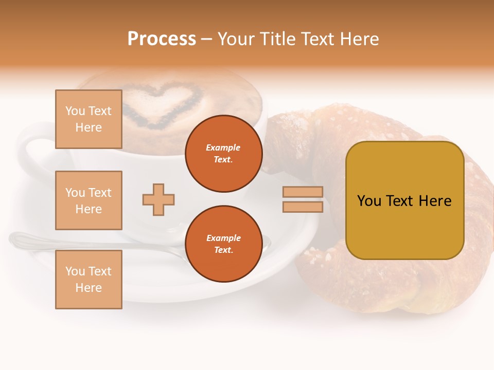 Bar Cappuccino Feed PowerPoint Template