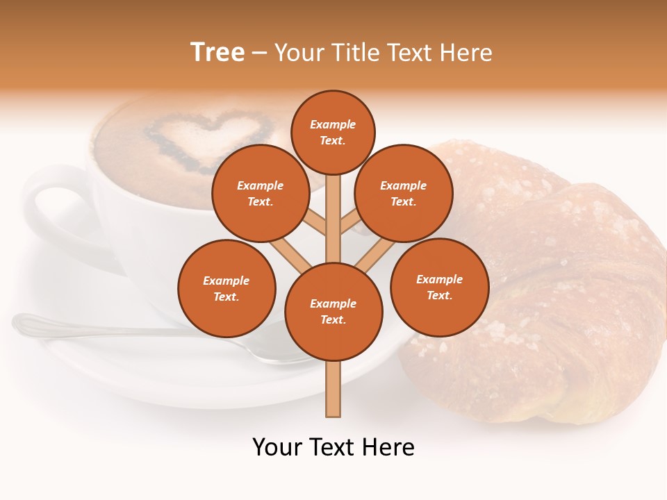 Bar Cappuccino Feed PowerPoint Template