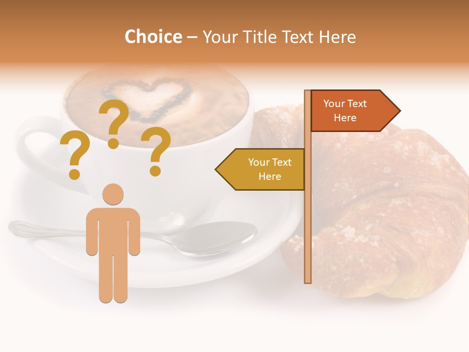 Bar Cappuccino Feed PowerPoint Template