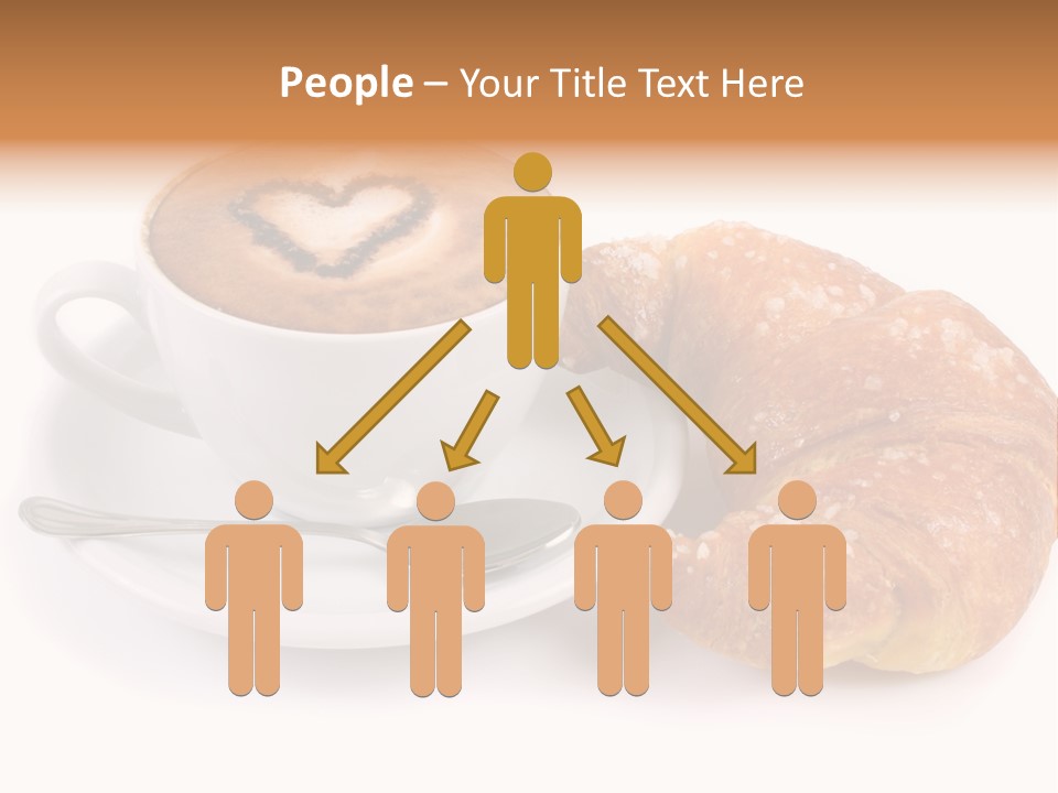 Bar Cappuccino Feed PowerPoint Template