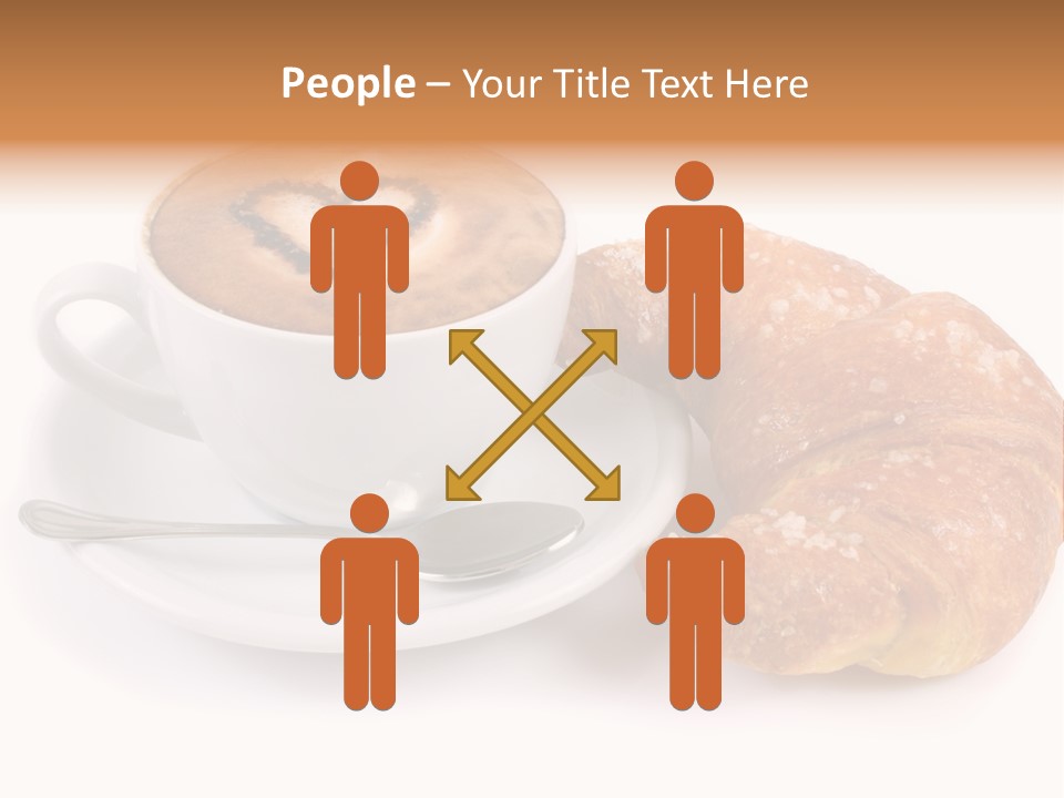 Bar Cappuccino Feed PowerPoint Template