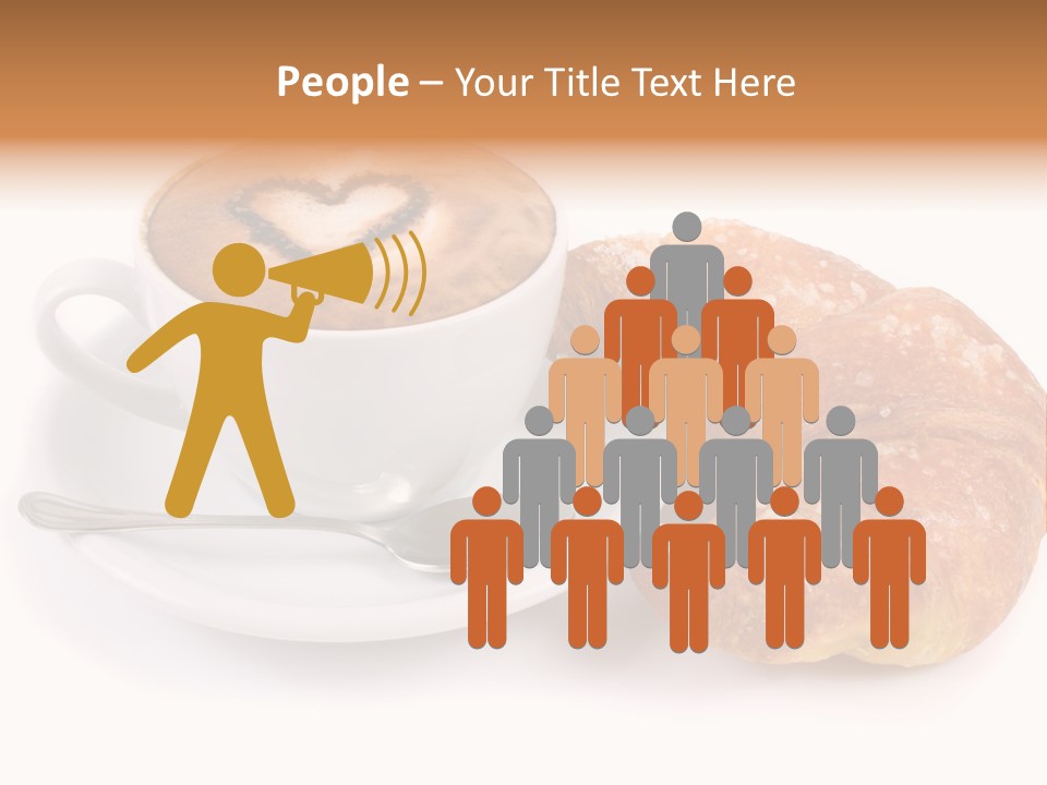 Bar Cappuccino Feed PowerPoint Template