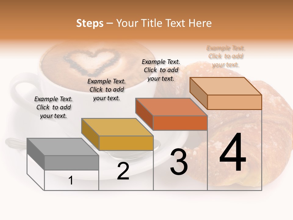 Bar Cappuccino Feed PowerPoint Template