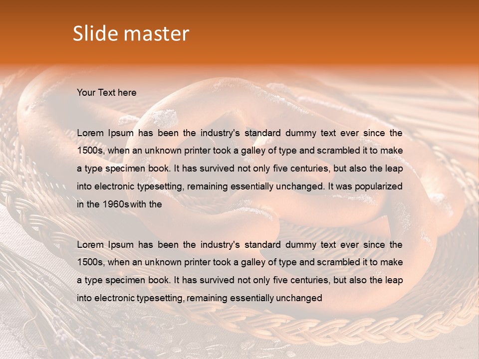 Salty Cereal Meal PowerPoint Template