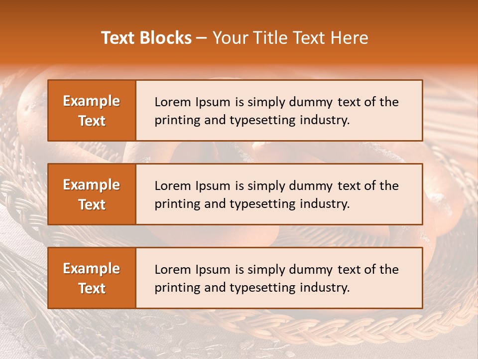 Salty Cereal Meal PowerPoint Template
