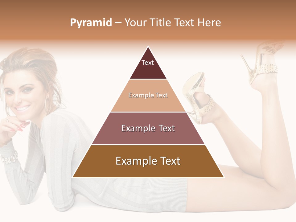 Female Smooth Isolated PowerPoint Template