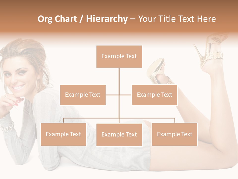 Female Smooth Isolated PowerPoint Template