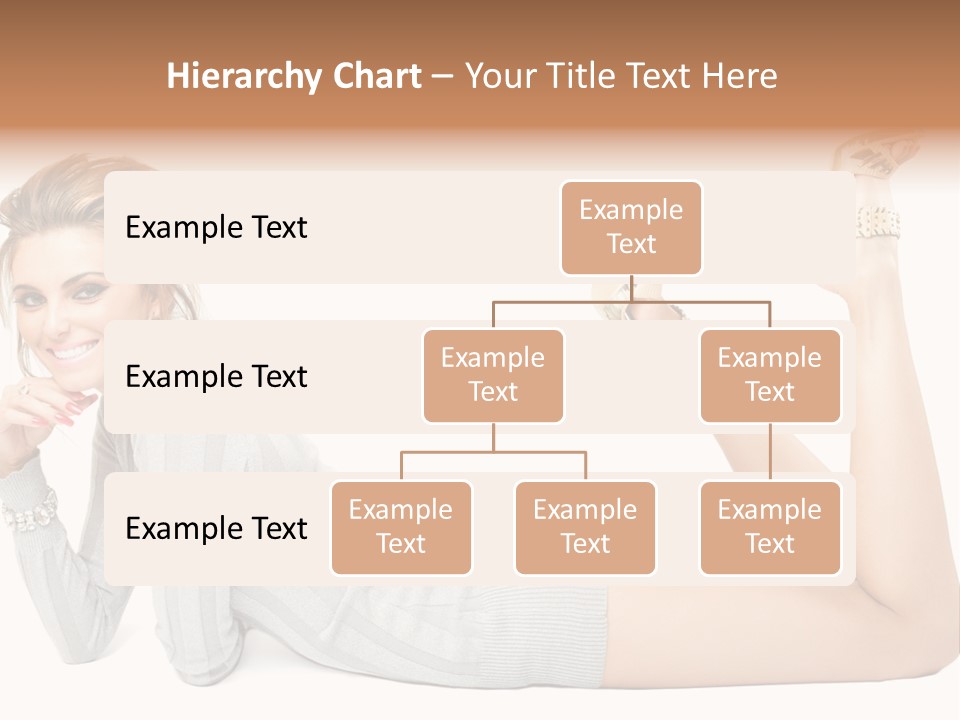 Female Smooth Isolated PowerPoint Template