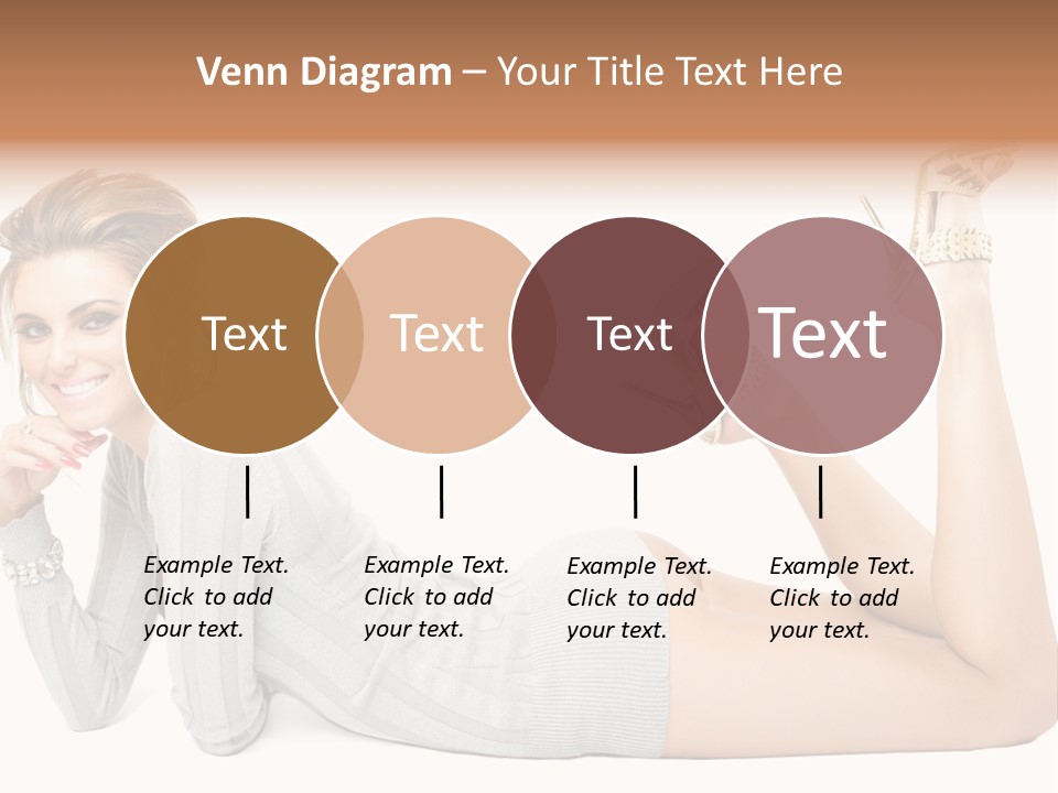 Female Smooth Isolated PowerPoint Template