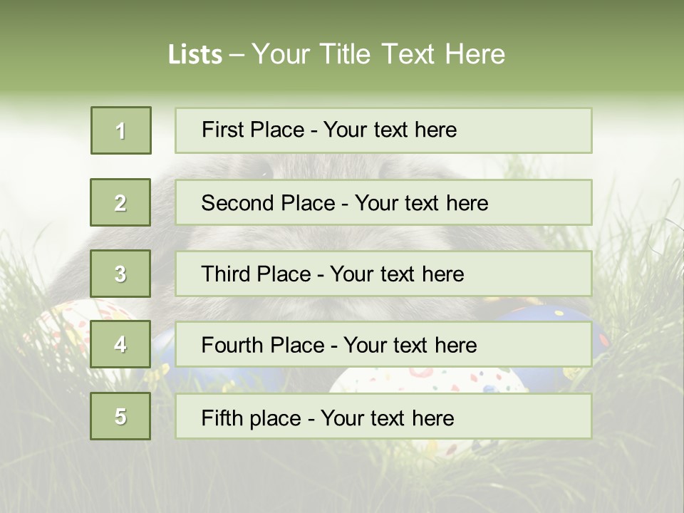 Eggs Young Color PowerPoint Template