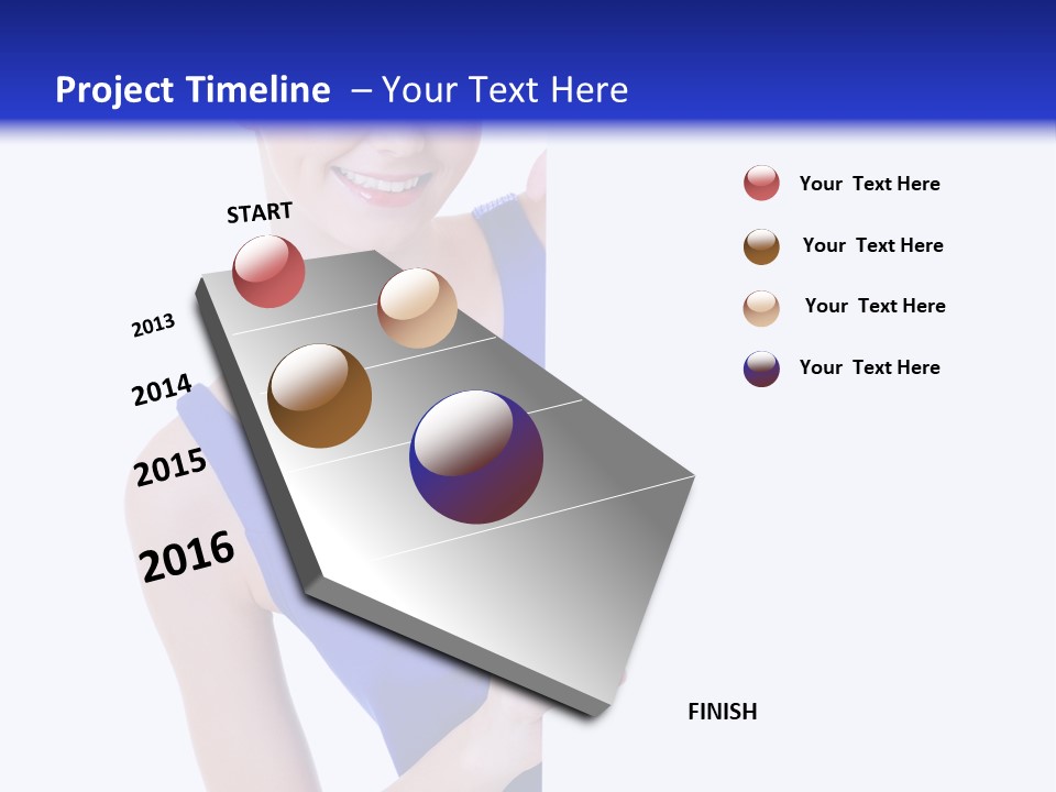 Billboard Blank Young PowerPoint Template