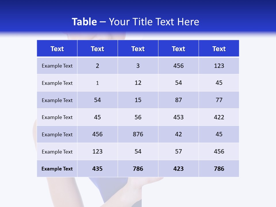 Billboard Blank Young PowerPoint Template