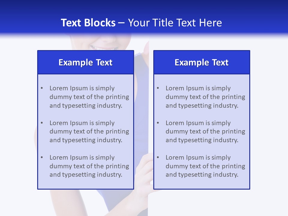 Billboard Blank Young PowerPoint Template