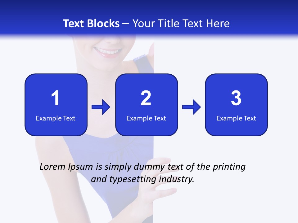 Billboard Blank Young PowerPoint Template