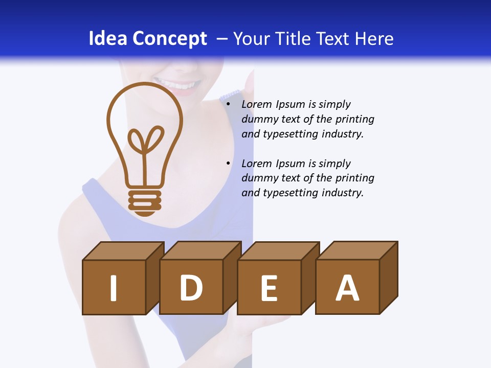 Billboard Blank Young PowerPoint Template