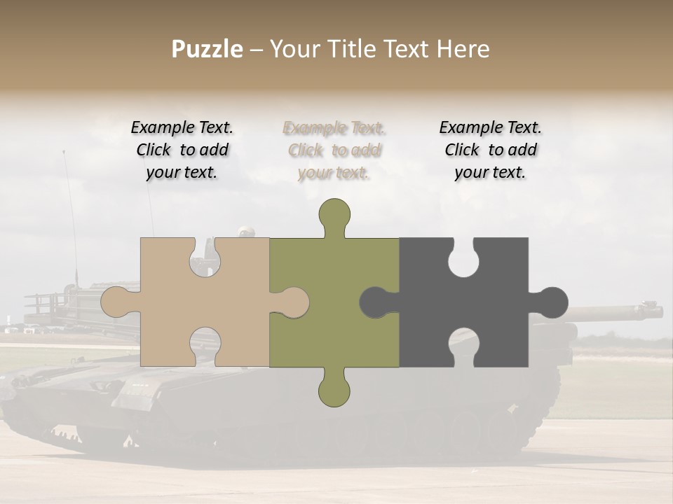 Tank Military War PowerPoint Template