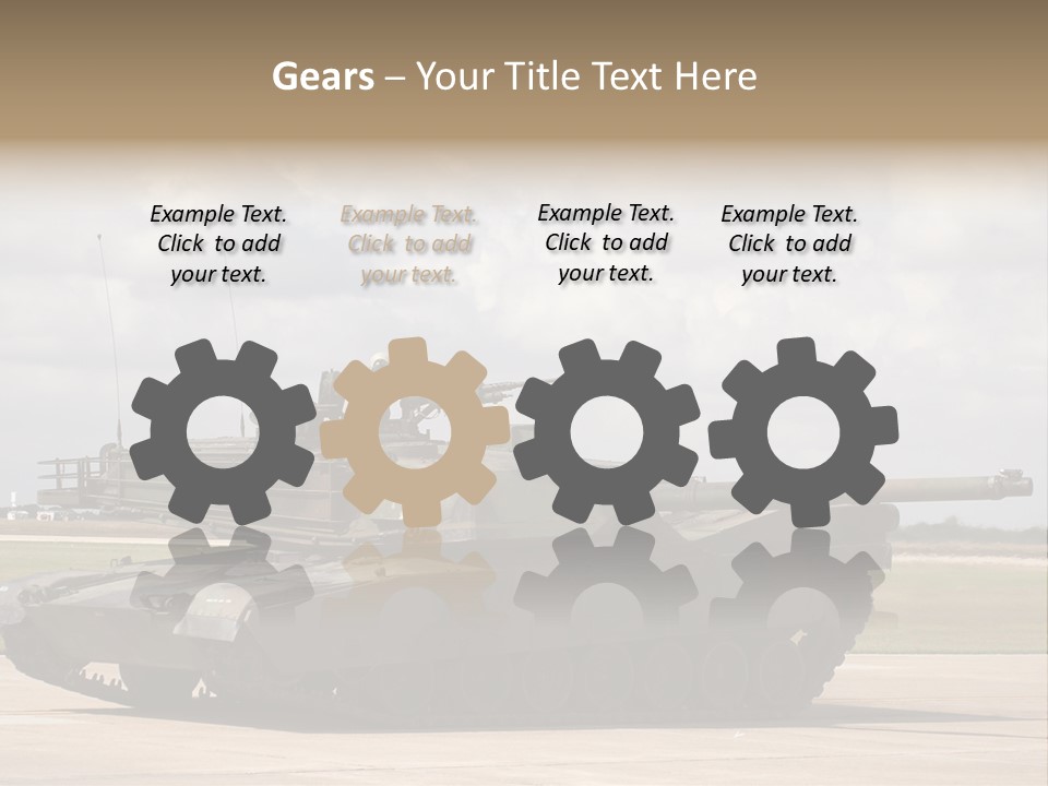 Tank Military War PowerPoint Template