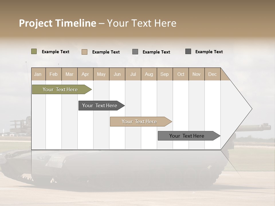 Tank Military War PowerPoint Template