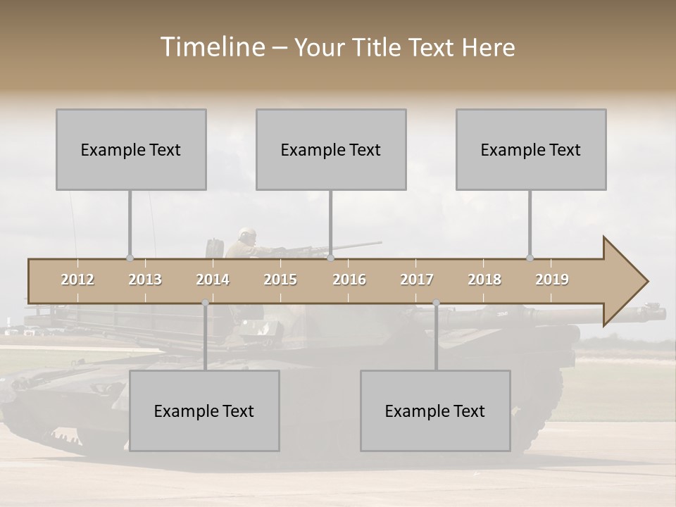 Tank Military War PowerPoint Template