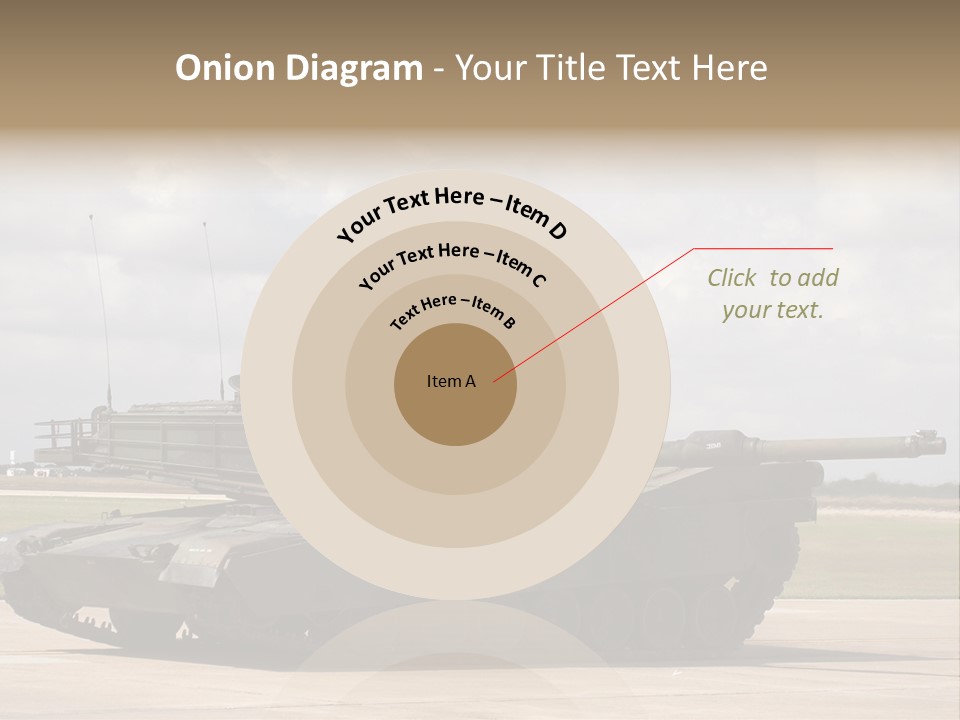 Tank Military War PowerPoint Template