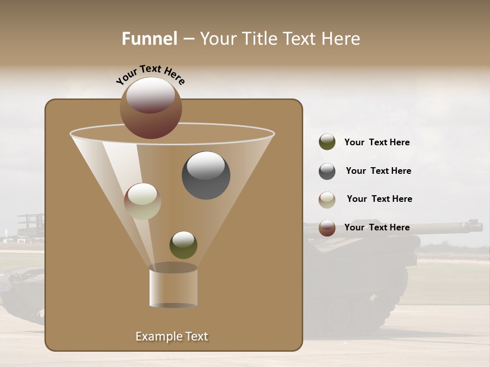 Tank Military War PowerPoint Template