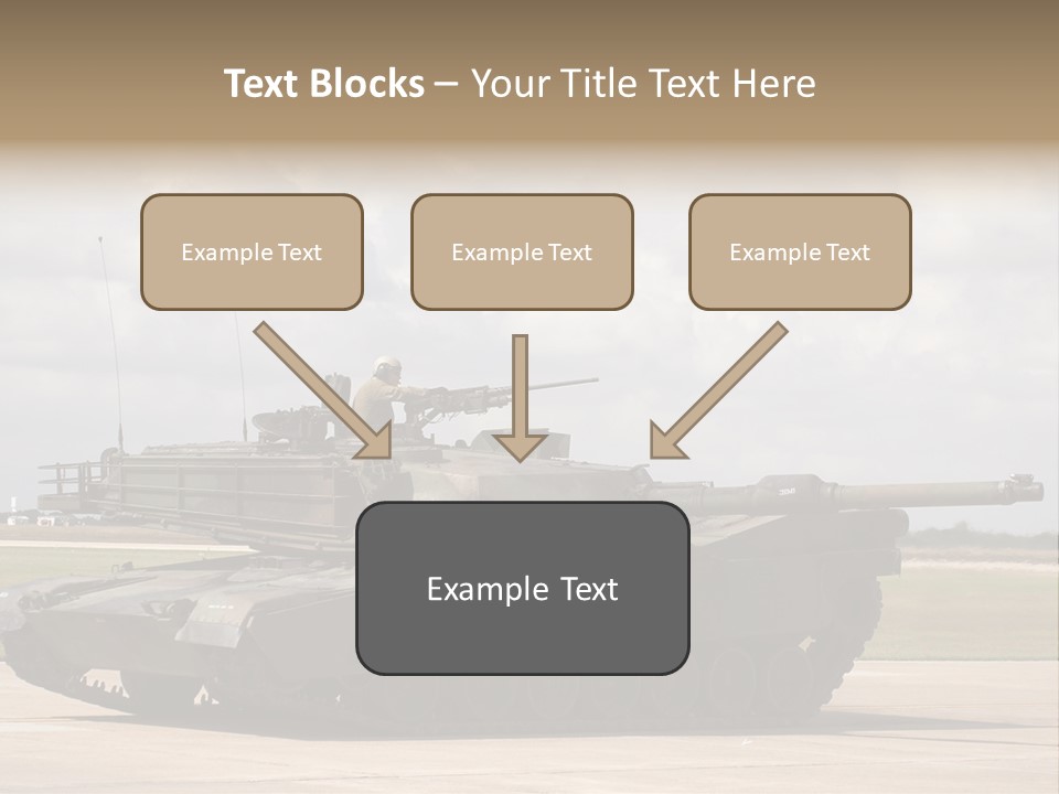Tank Military War PowerPoint Template