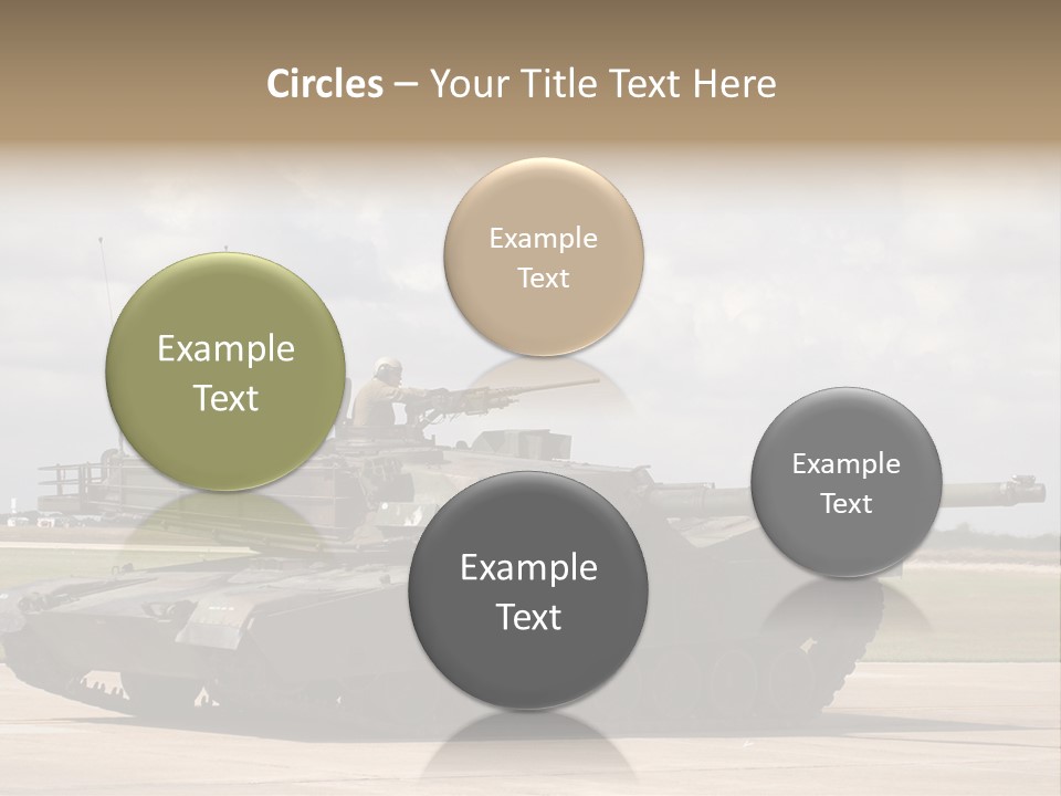 Tank Military War PowerPoint Template