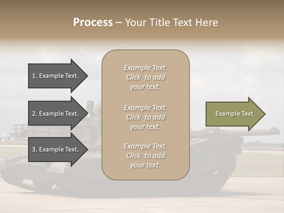 Tank Military War PowerPoint Template