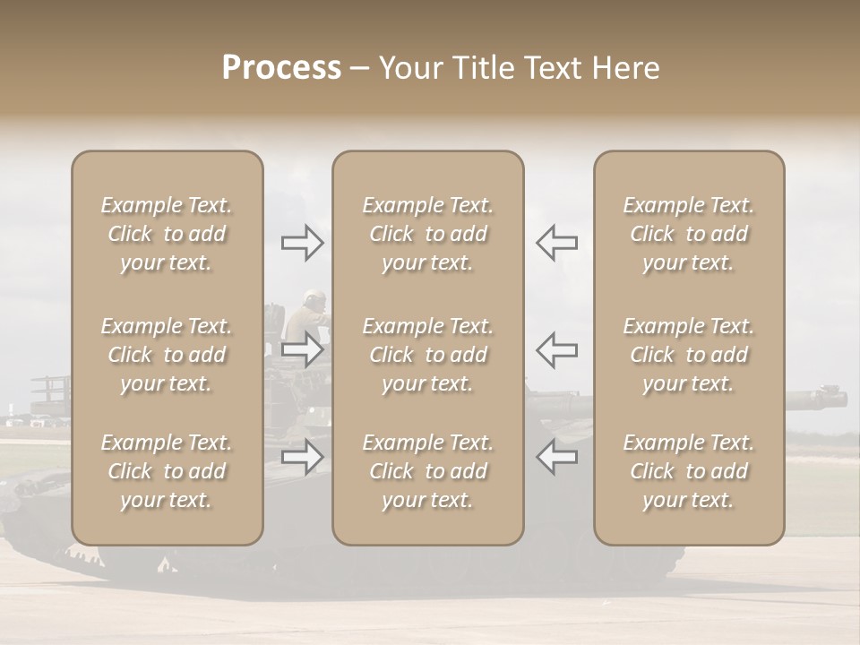 Tank Military War PowerPoint Template