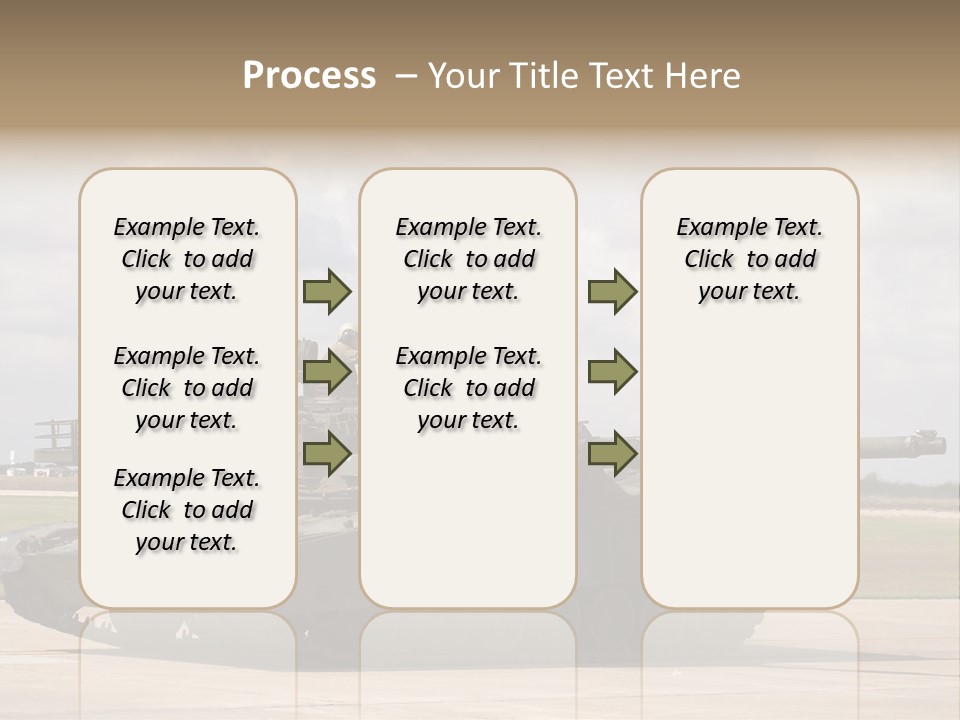 Tank Military War PowerPoint Template
