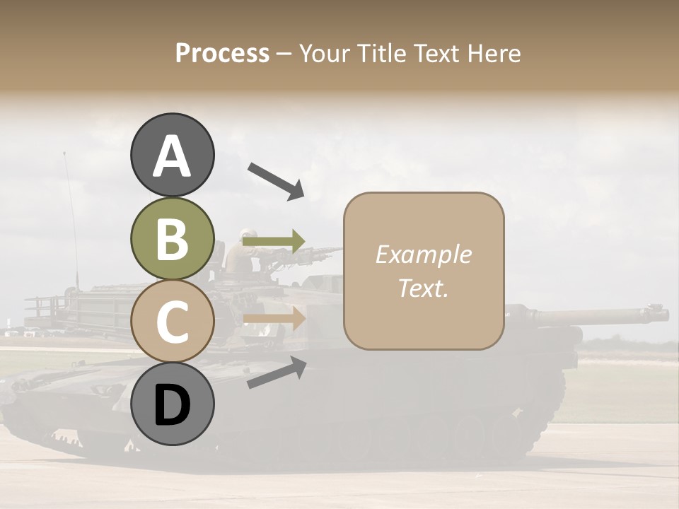 Tank Military War PowerPoint Template