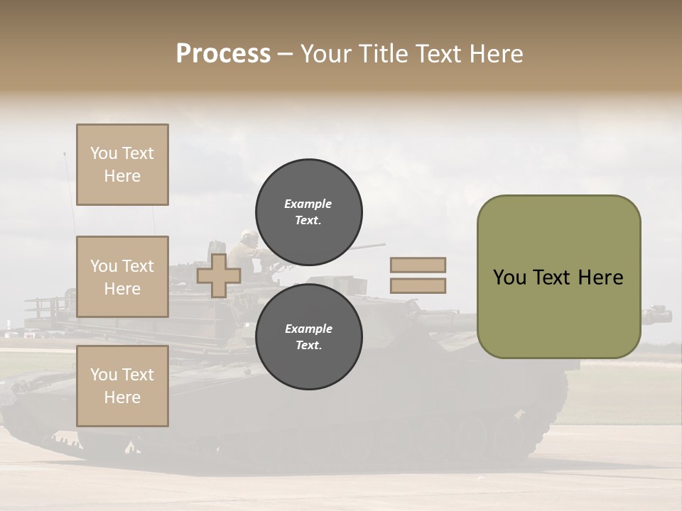 Tank Military War PowerPoint Template