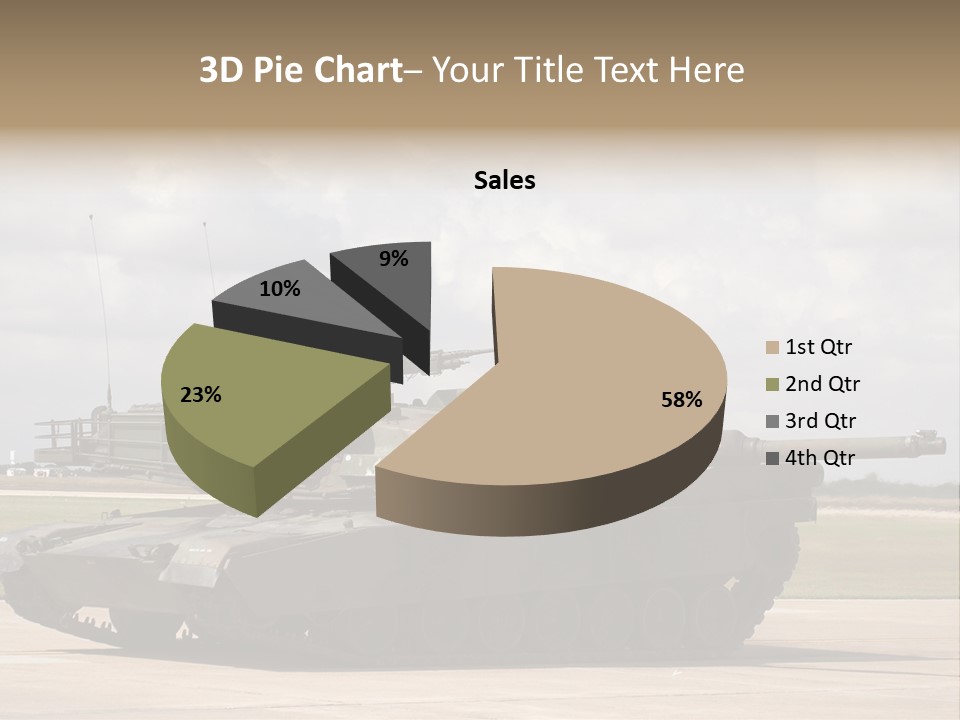 Tank Military War PowerPoint Template