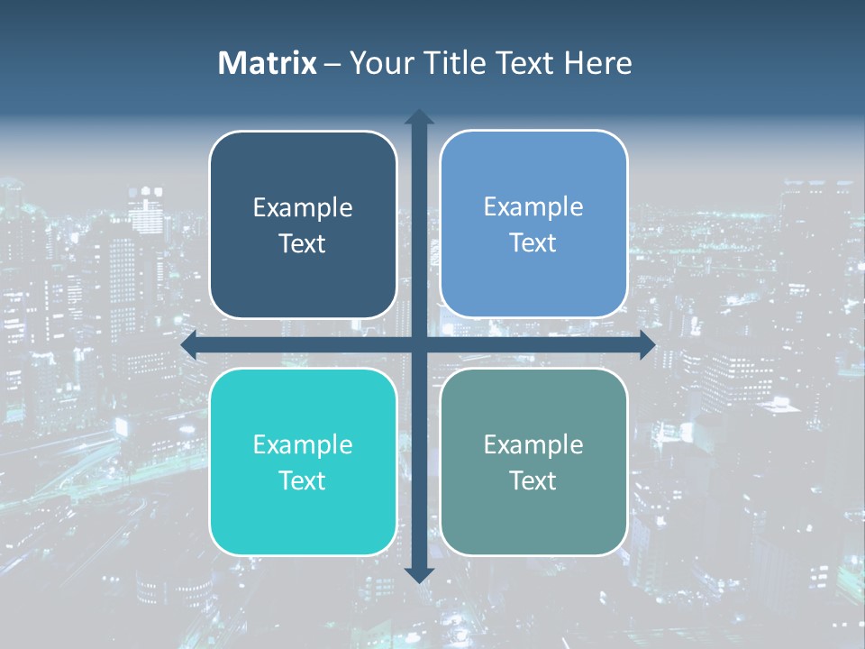 Corporate Building Traffic PowerPoint Template